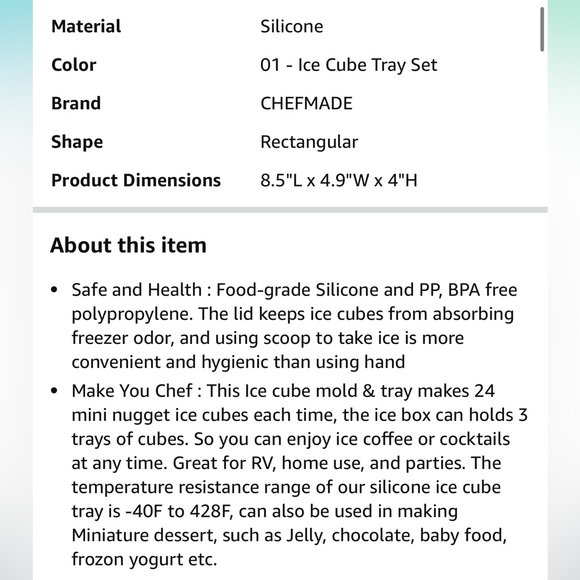 RARE SOLD OUT! HELLO KITTY 💕 ChefMade Ice Cubes & Storage - Picture 6 of 6